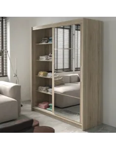 Berkshire 140cm Sliding Door Wardrobe - | Murphy Furniture