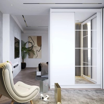 Berkshire 140cm Sliding Door Wardrobe - | Murphy Furniture