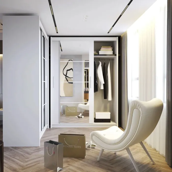 Berkshire 140cm Sliding Door Wardrobe - | Murphy Furniture