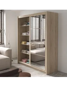 Berkshire 180cm Sliding Door Wardrobe - | Murphy Furniture