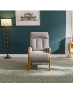 Edilmar Static Armchair - Silvery Grey | Murphy Furniture 2