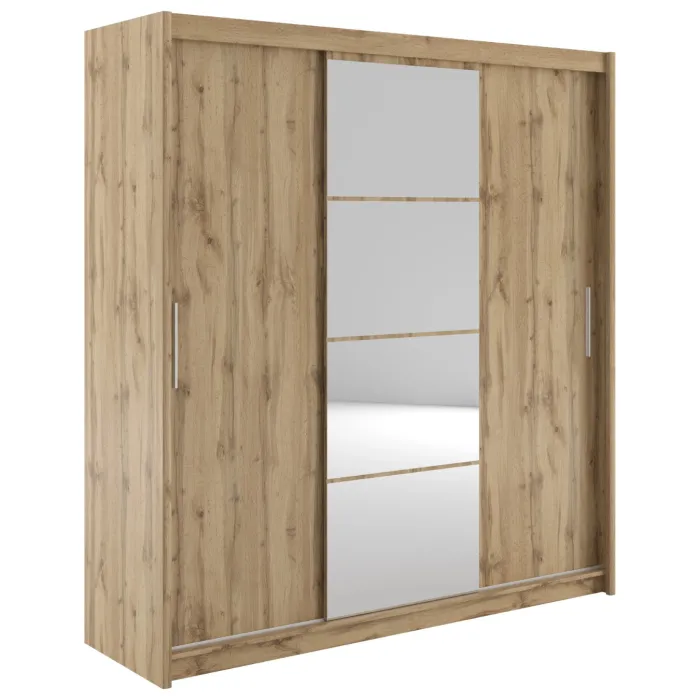 Berkshire 200cm Sliding Door Wardrobe - | Murphy Furniture