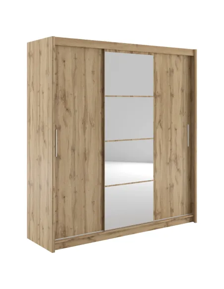Berkshire 200cm Sliding Door Wardrobe - | Murphy Furniture