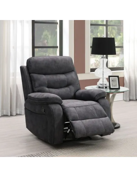 Alphons Power Recliner Armchair - Dark G | Murphy Furniture