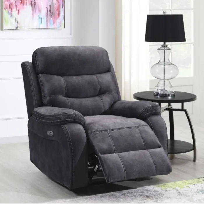 Alphons Power Recliner Armchair - Dark G | Murphy Furniture