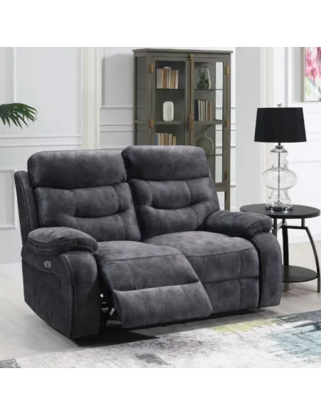 Alphons 2 Seater Power Recliner Sofa - D | Murphy Furniture
