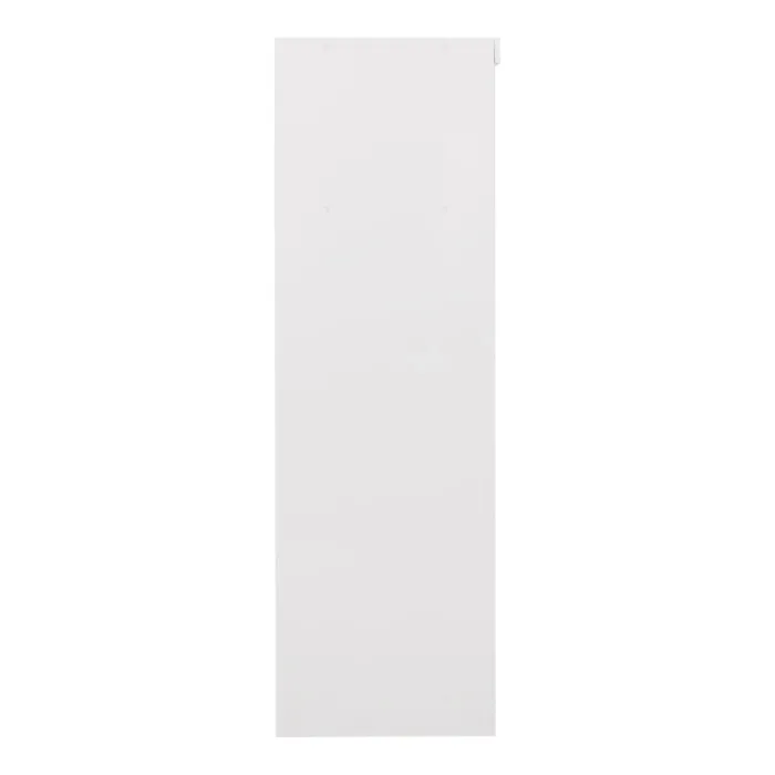 Nevada 2 Door Slider Wardrobe - White Gl | Murphy Furniture