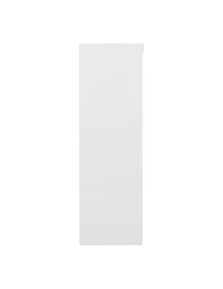 Nevada 2 Door Slider Wardrobe - White Gl | Murphy Furniture