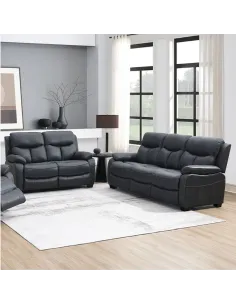 San Antonio 3 Seater Static Sofa - Steel | Murphy Furniture 2
