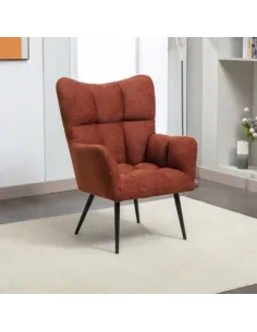 Holly Accent Chair - Rust | Murphy Furniture