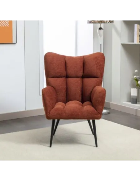 Holly Accent Chair - Rust | Murphy Furniture