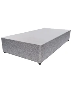 Sophie 3FT Divan Base - Grey Fabric | Murphy Furniture