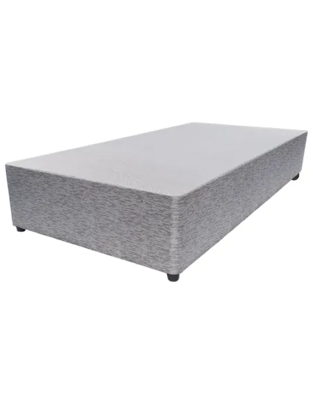 Sophie 3FT Divan Base - Grey Fabric | Murphy Furniture