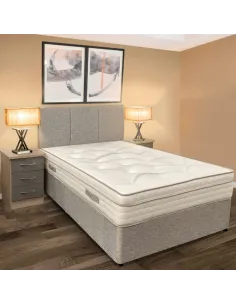 Sophie 4FT Headboard - Grey Fabric | Murphy Furniture 2