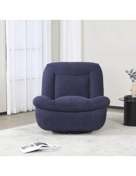 Artemis Reclining Chair - Light indigo | Murphy Furniture