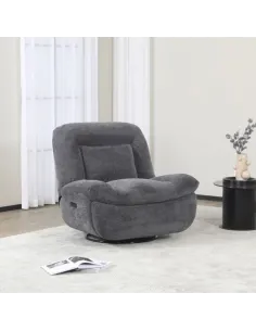 Artemis Reclining Chair - Dark Grey | Murphy Furniture