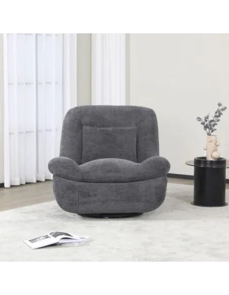 Artemis Reclining Chair - Dark Grey | Murphy Furniture