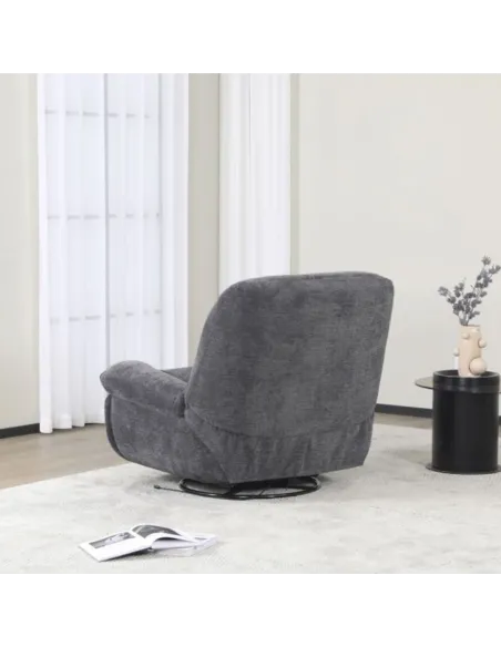 Artemis Reclining Chair - Dark Grey | Murphy Furniture