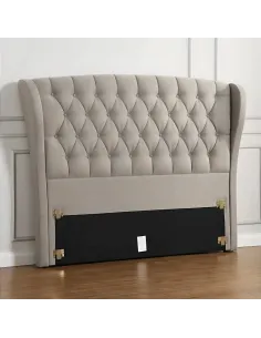 Parker 5FT Headboard - Linen Grey | Murphy Furniture 2