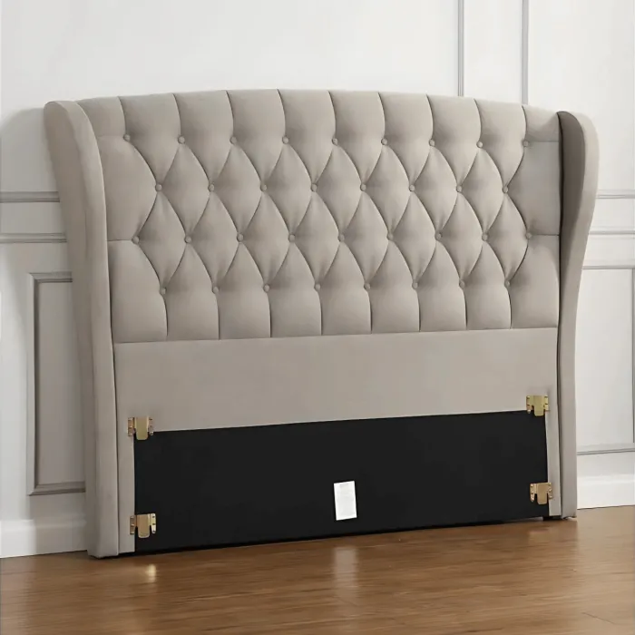 Parker 5FT Headboard - Linen Grey | Murphy Furniture