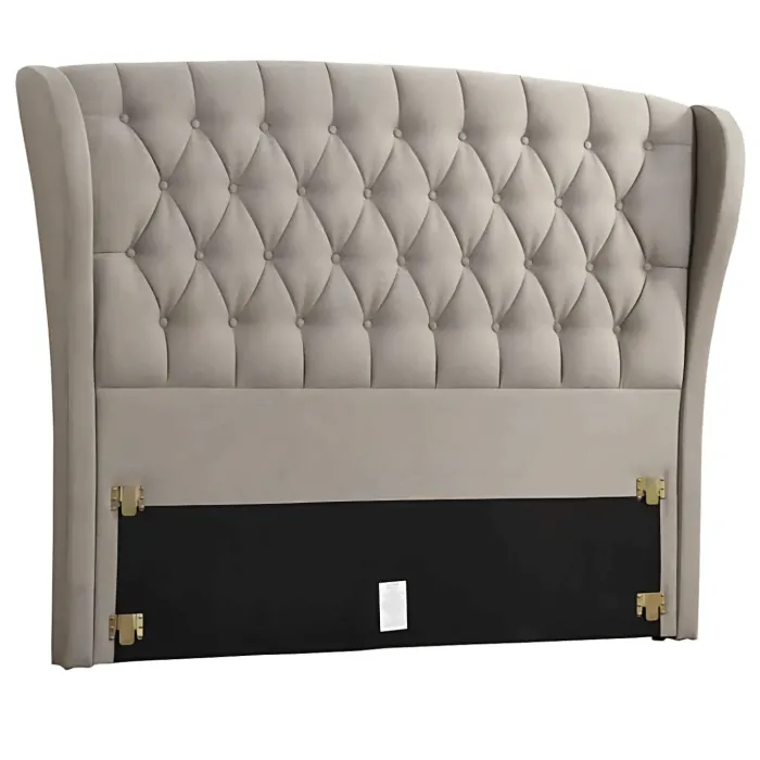 Parker 5FT Headboard - Linen Grey | Murphy Furniture