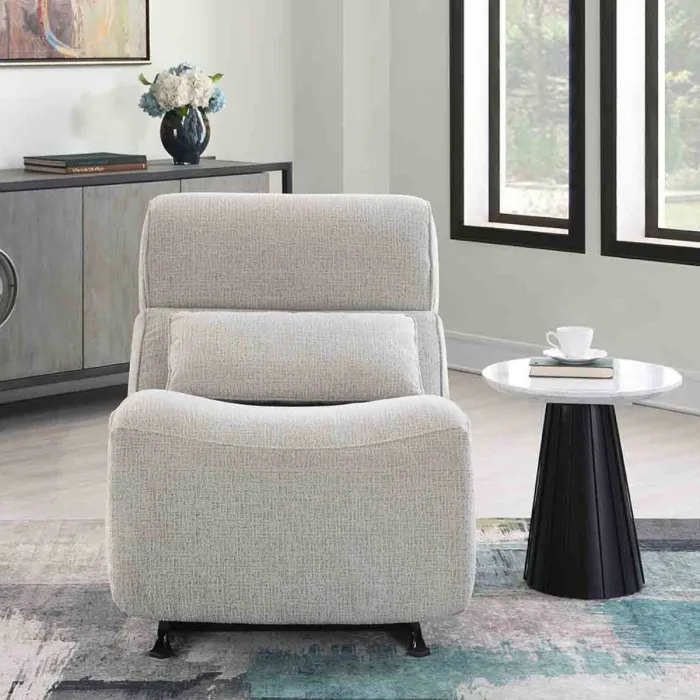 Jaxon Manual Recliner Rocker - Linen | Murphy Furniture