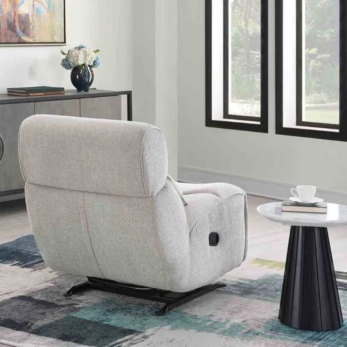 Jaxon Manual Recliner Rocker - Linen | Murphy Furniture