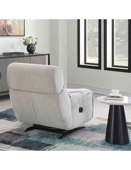 Jaxon Manual Recliner Rocker - Linen | Murphy Furniture