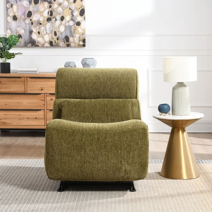 Jaxon Manual Recliner Rocker - Olive | Murphy Furniture