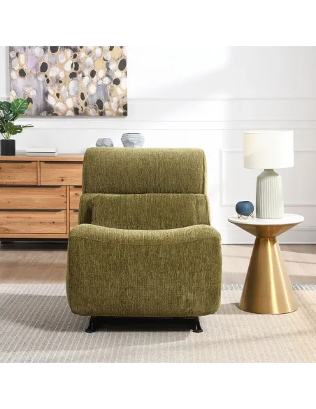 Jaxon Manual Recliner Rocker - Olive | Murphy Furniture