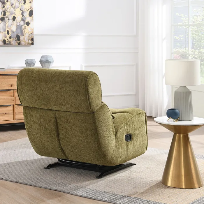 Jaxon Manual Recliner Rocker - Olive | Murphy Furniture