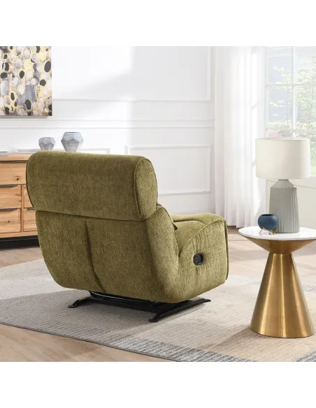 Jaxon Manual Recliner Rocker - Olive | Murphy Furniture