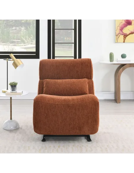 Jaxon Manual Recliner Rocker - Deep Terra | Murphy Furniture
