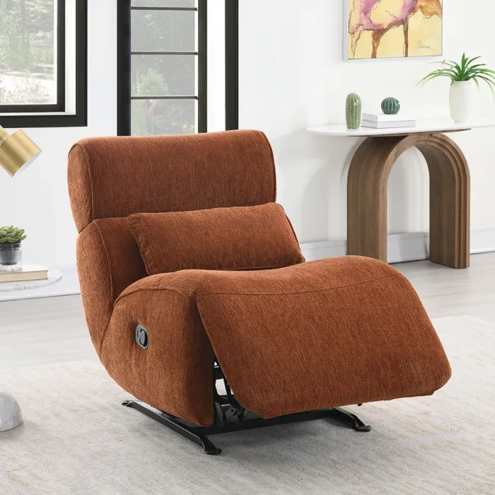 Jaxon Manual Recliner Rocker - Deep Terra | Murphy Furniture