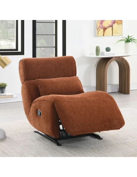 Jaxon Manual Recliner Rocker - Deep Terra | Murphy Furniture