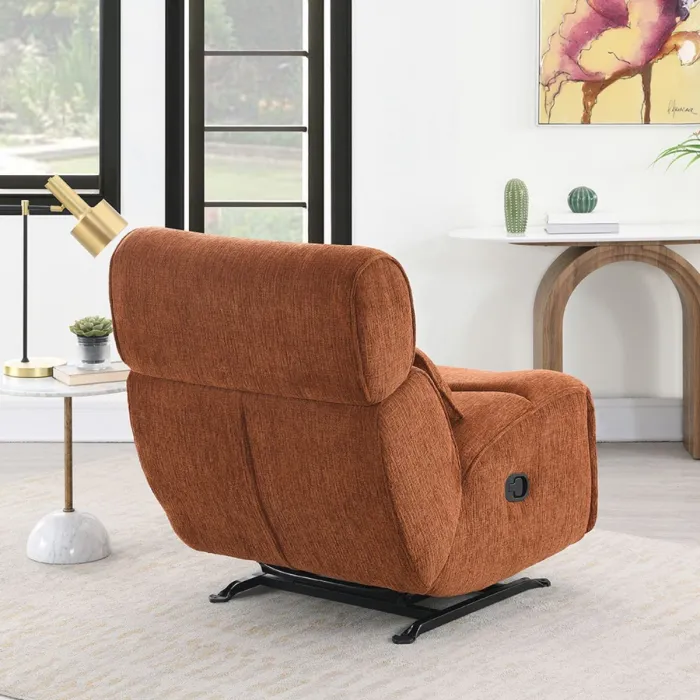 Jaxon Manual Recliner Rocker - Deep Terra | Murphy Furniture
