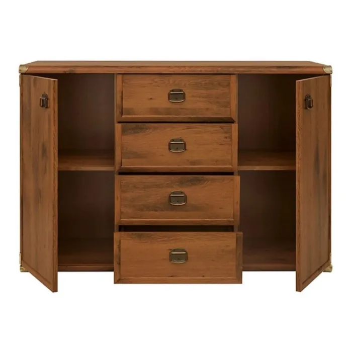 Cornwall 2 Door 4 Drawer Wide Chest - Sh | Murphy Furniture