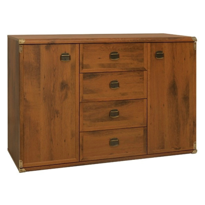 Cornwall 2 Door 4 Drawer Wide Chest - Sh | Murphy Furniture