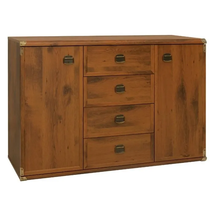 Cornwall 2 Door 4 Drawer Wide Chest - Sh | Murphy Furniture