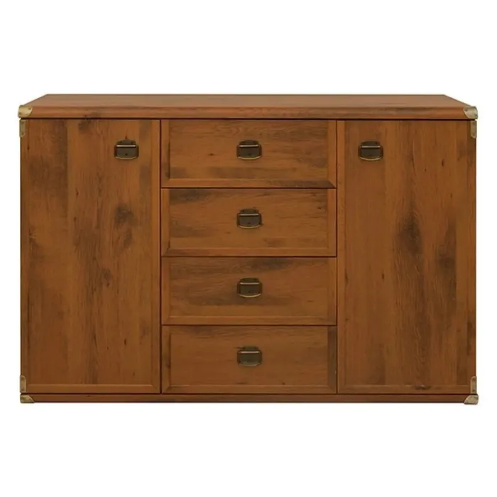 Cornwall 2 Door 4 Drawer Wide Chest - Sh | Murphy Furniture