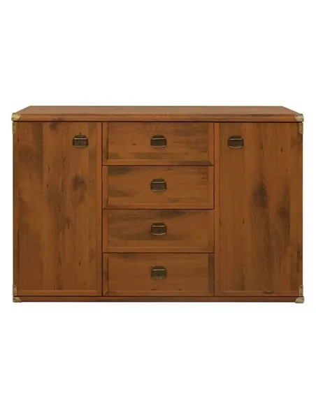 Cornwall 2 Door 4 Drawer Wide Chest - Sh | Murphy Furniture