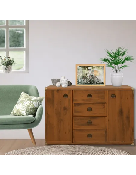 Cornwall 2 Door 4 Drawer Wide Chest - Sh | Murphy Furniture