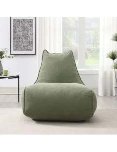 Pearl Lounger Bean Bag - Moss Green | Murphy Furniture 2