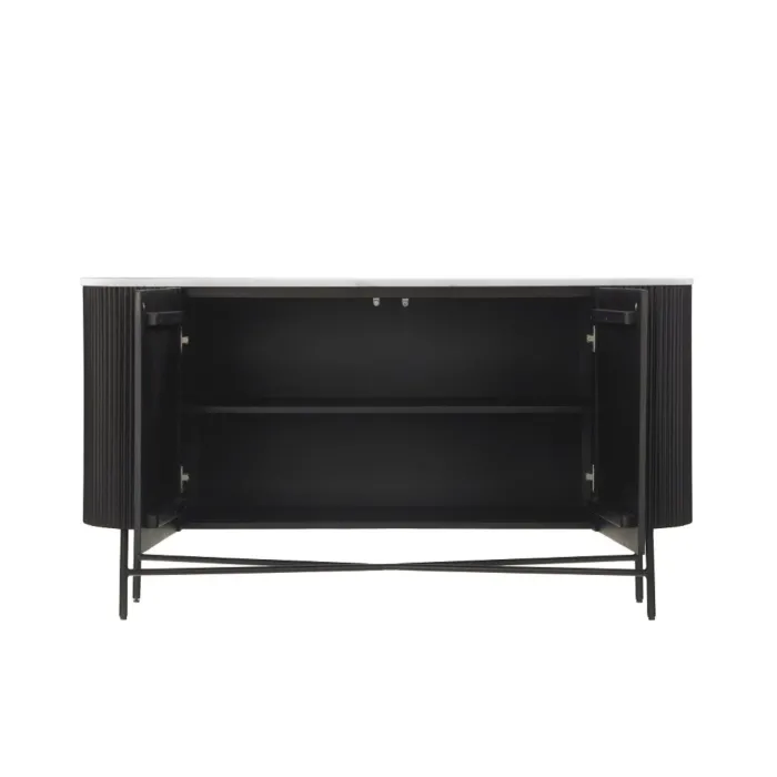 Lantine Large Sideboard - Mango Charcoal | Murphy Furniture
