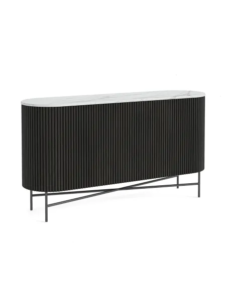 Lantine Large Sideboard - Mango Charcoal | Murphy Furniture
