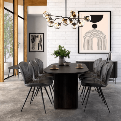 Lantine Large Sideboard - Mango Charcoal | Murphy Furniture