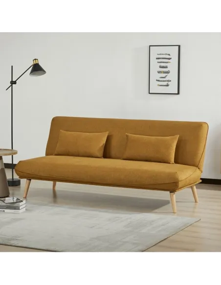 Hamilton Sofabed - Pumpkin | Murphy Furniture