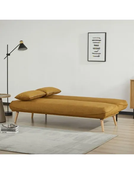 Hamilton Sofabed - Pumpkin | Murphy Furniture