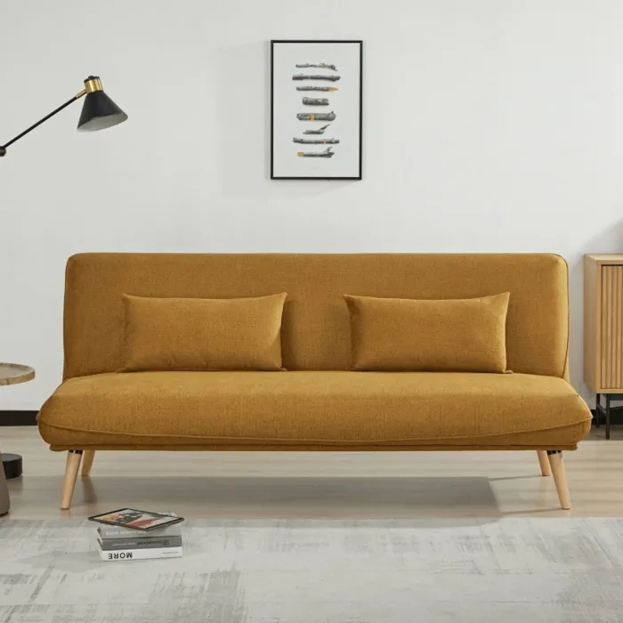 Hamilton Sofabed - Pumpkin | Murphy Furniture