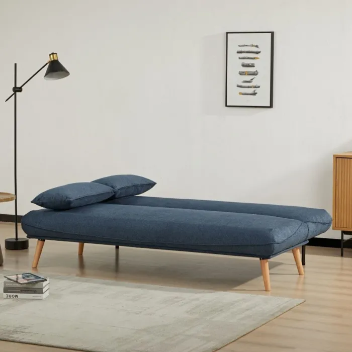 Hamilton Sofabed - Blue | Murphy Furniture